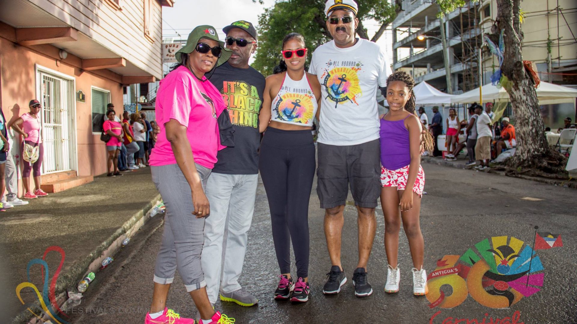 Prime Minister Gaston Browne took this time out to take a photo with these visitors.