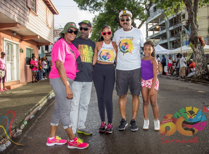 Prime Minister Gaston Browne took this time out to take a photo with these visitors.