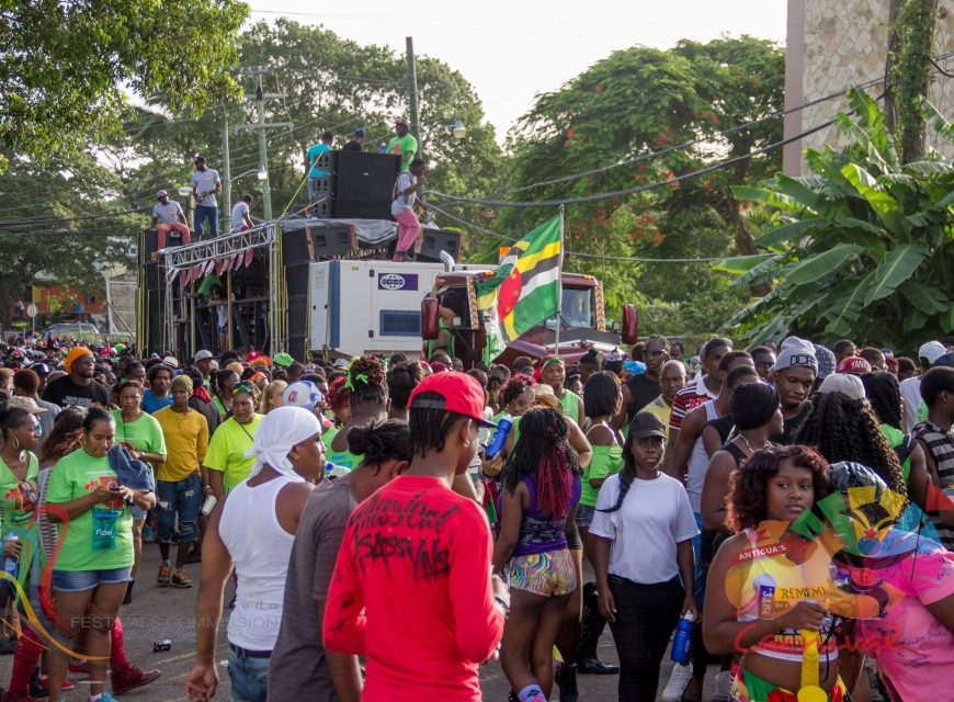 Revelers packed the streets of St. John's.